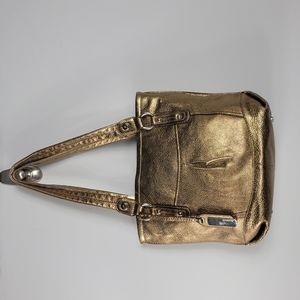 B Makowsky Metallic Purse.
